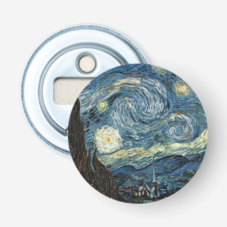 Décapsuleur Famous art reprint, Starry Night, by Van Gogh
