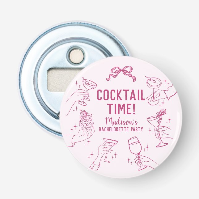 Décapsuleur Fave enveloppe pour enterrement de vie de jeune fi (Devant)