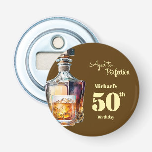 Décapsuleur Fêté à la perfection Hommes 50 ans Whisky Annivers