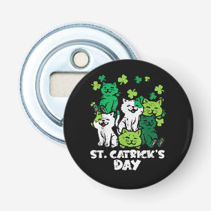 Décapsuleur Fête de la Saint-Patrick Cats Saint Pattys