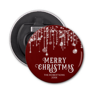 Décapsuleur Fête de Noël Red String