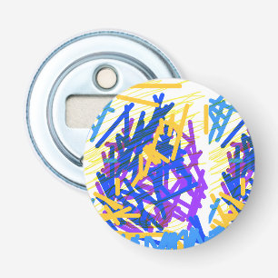 Décapsuleur Fête de peinture abstraite moderne éclaboussure