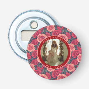 Décapsuleur Fête Florale Rose Tendance