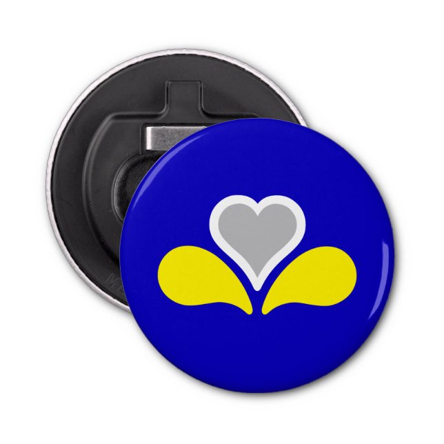 Décapsuleur Flag of Brussels, Belgium Bottle Opener (Devant)