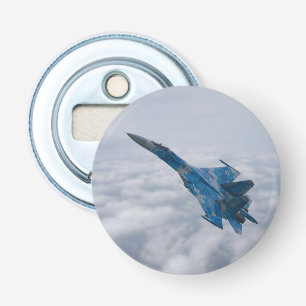 Décapsuleur Flanker SU-27 Au-Dessus Des Nuages