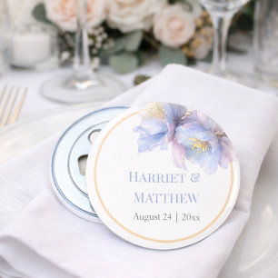 Décapsuleur Fleurs botaniques pastel artistiques pour mariage