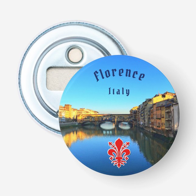 Décapsuleur Florence, Italie - Ponte Vecchio Bottle Opener (Devant)