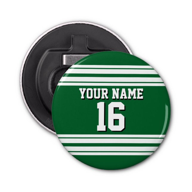 Décapsuleur Forest Green White Team (Devant)