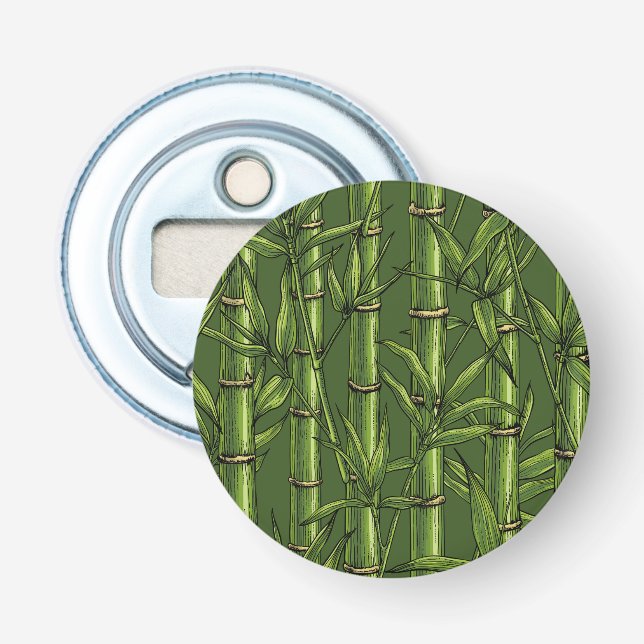 Décapsuleur Forêt de bambou en vert (Devant)