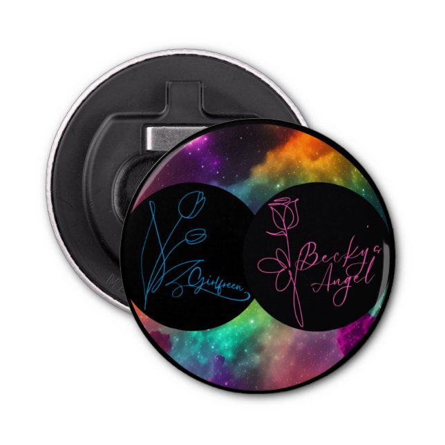 Décapsuleur Freenbecky - badge Bottle Opener (Devant)