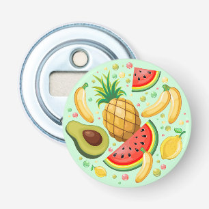 Décapsuleur Fruits d'été frais Motif