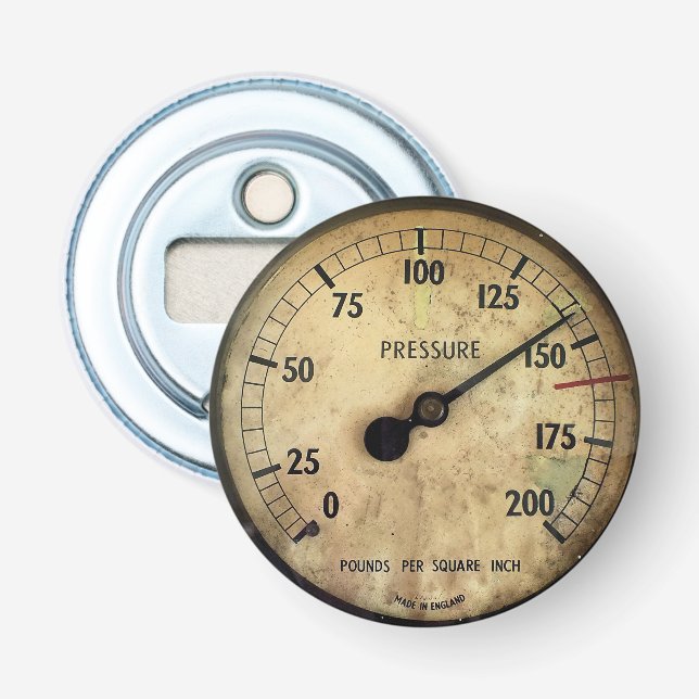 DÉCAPSULEUR GAGE DE TRAIN À VAPEUR (Devant)