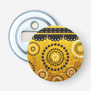 Décapsuleur Garland ARTdeco noir blanc + votre arrière - plan