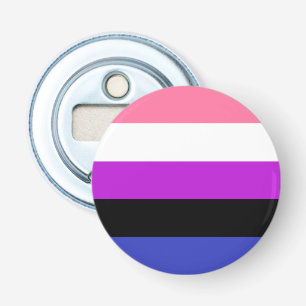 Décapsuleur Genderfluide Drapeau LGBT Bottle Opener