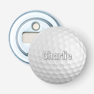 Décapsuleur Golf Ball nom personnalisé