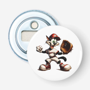 Décapsuleur Goofy Cat Baseball Pitcher Monte