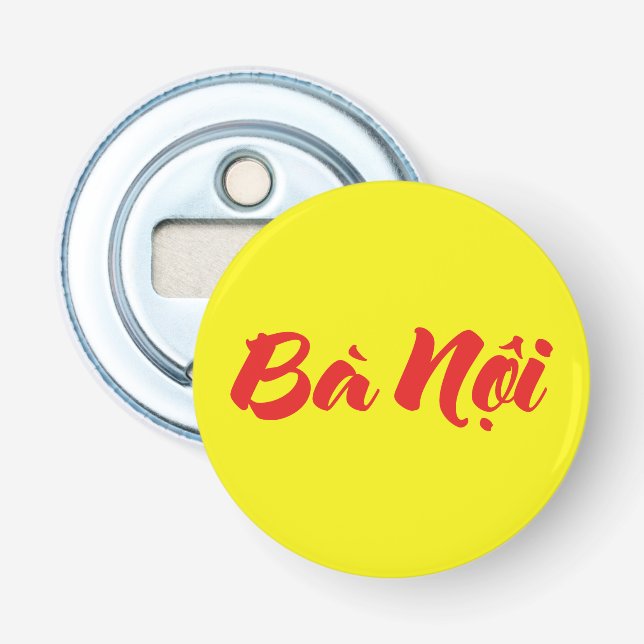 Décapsuleur Grand-mère vietnamienne (paternelle) - Bà Noi (Devant)