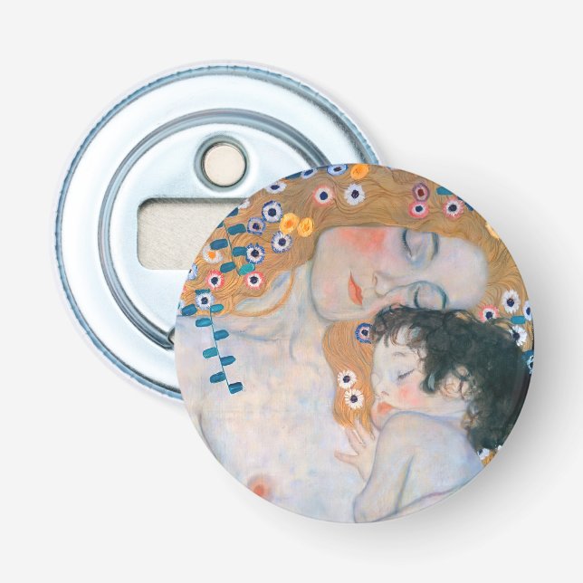 Décapsuleur Gustav Klimt - Mère et Enfant (Devant)
