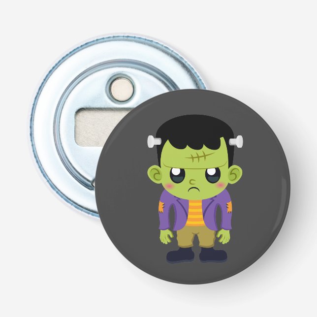 Décapsuleur Halloween monstre Frankenstein Green (Devant)