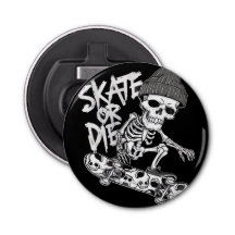 Halloween Skeleton Skateboarder Art : Styliz