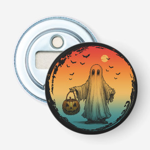 Décapsuleur Halloween vintage fantôme citrouille chauves-souri