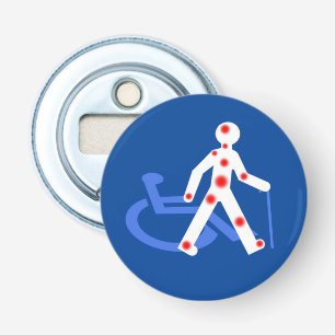 Décapsuleur Handicap invisible / Visible