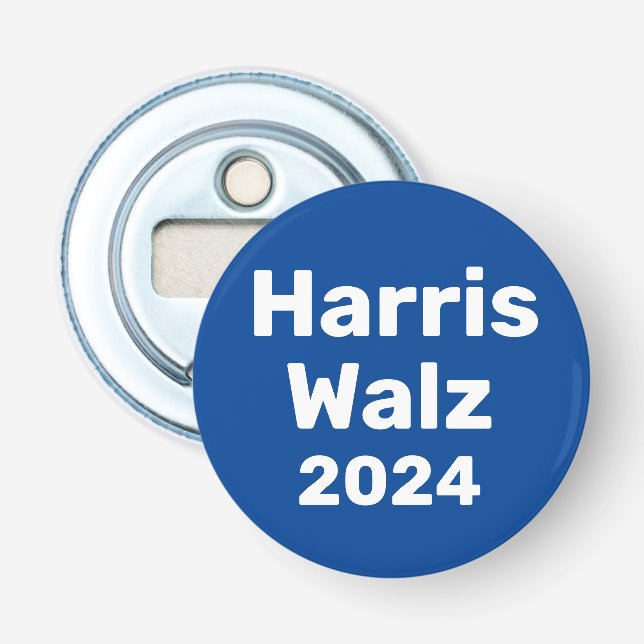 Décapsuleur Harris / Walz Campagne présidentielle 2024 (Devant)