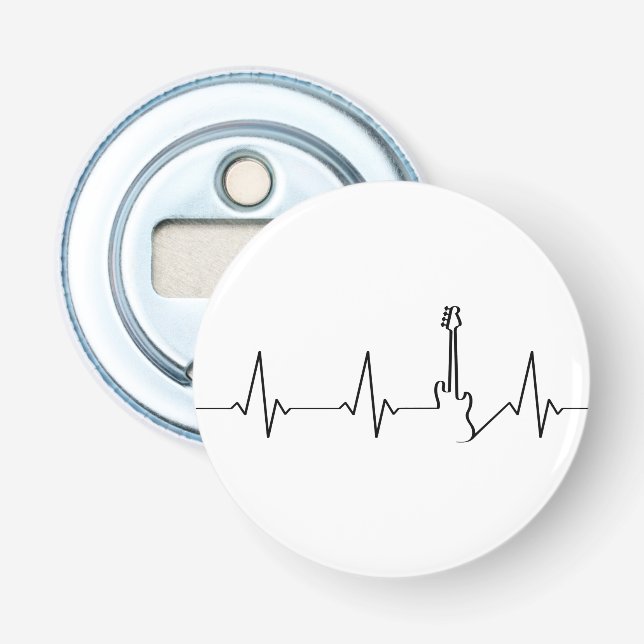 Décapsuleur Heartline de la basse électrique (Devant)