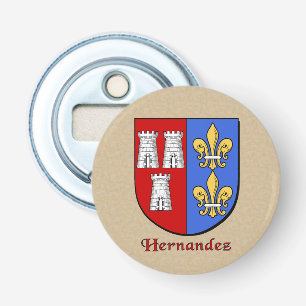 Décapsuleur Hernandez Heraldic Armoiries sur le parchemin Styl