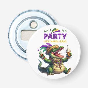 Décapsuleur Heureux Mardi Gras Alligator