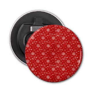 Décapsuleur hiver rouge