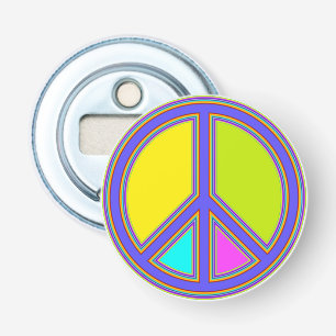 Décapsuleur holiES - panneau coloré PEACE + vos idées