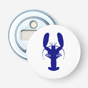 Décapsuleur Homard de décoration côtière bleu marine