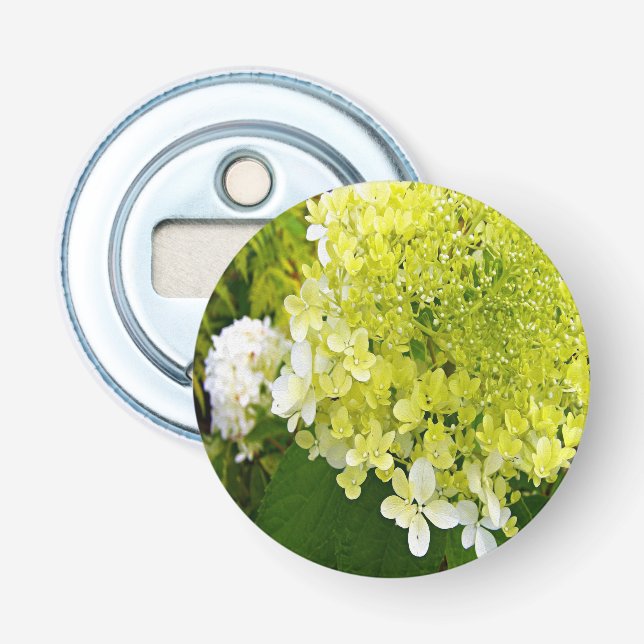 Décapsuleur Hydrangea Limelight Vert Chartreuse Élégant (Devant)
