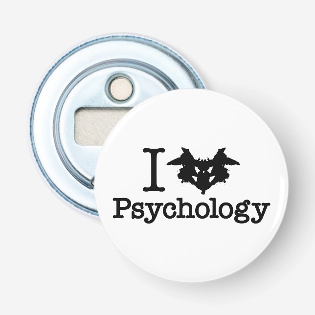 Décapsuleur I Coeur (Rorschach Inkblot) Psychologie (Devant)