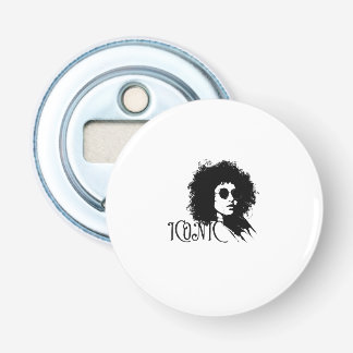 Décapsuleur ICONIC Afro femme Retro Portrait - Bold Girl