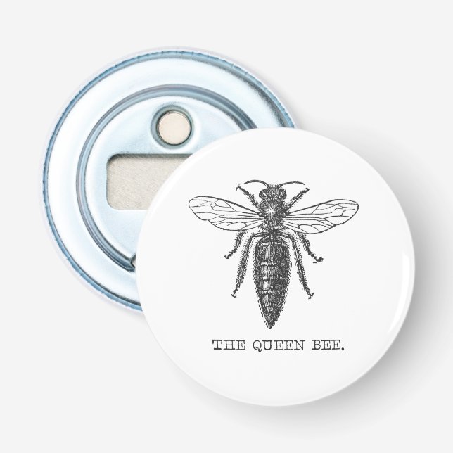 Décapsuleur Illustration d'antiquité de l'insecte de la reine  (Devant)