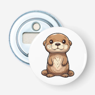 Décapsuleur Illustration de la loutre de dessin