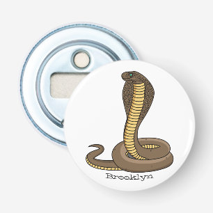 Décapsuleur Illustration de serpent à cobra Brown