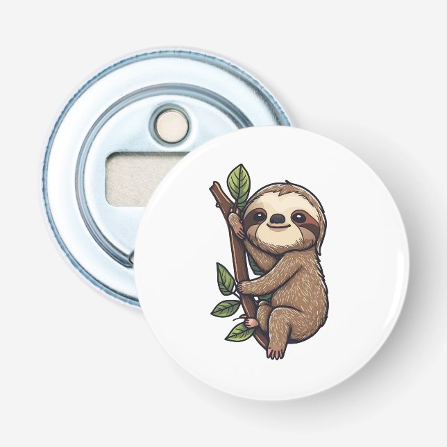 Décapsuleur Illustration de Sloth (Devant)