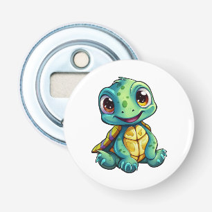 Décapsuleur Illustration de tortue caricaturale
