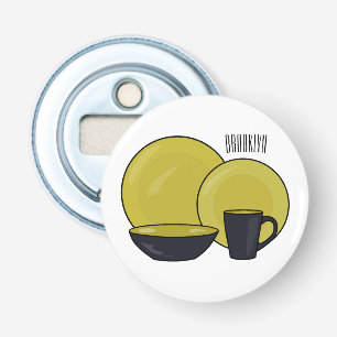 Décapsuleur Illustration du jeu de produits de table