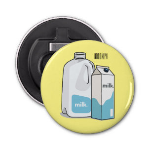 Décapsuleur Illustration du lait