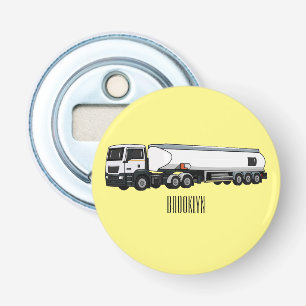 Décapsuleur Illustration du transport de carburant par camion-