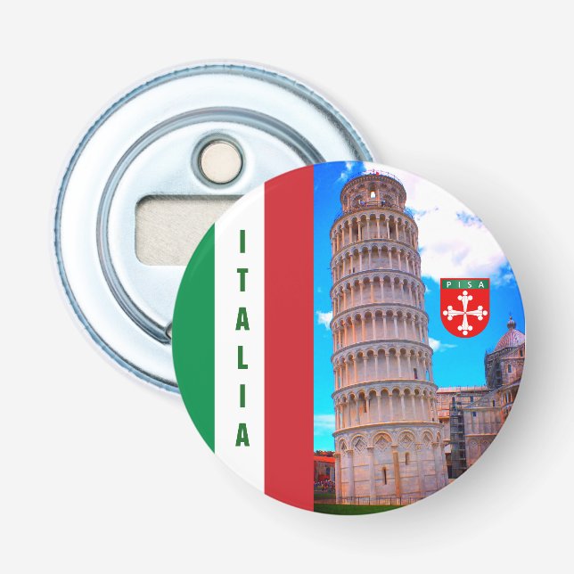 Décapsuleur Italie | La tour penchée de Pise Bottle Opener (Devant)
