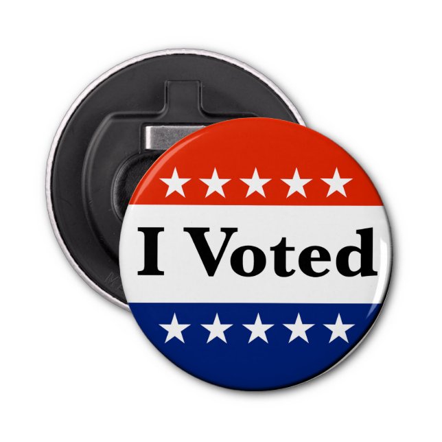 Décapsuleur J'ai voté les élections de 2024 (Devant)