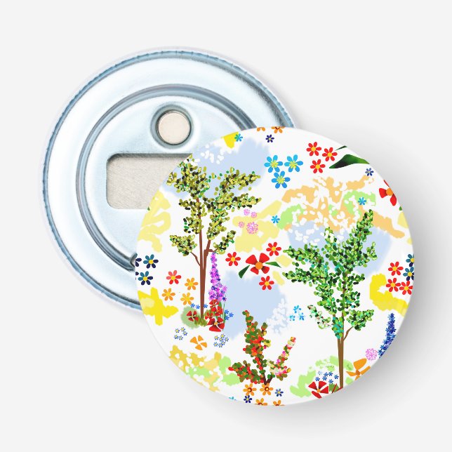 Décapsuleur Jardin d'été (Devant)