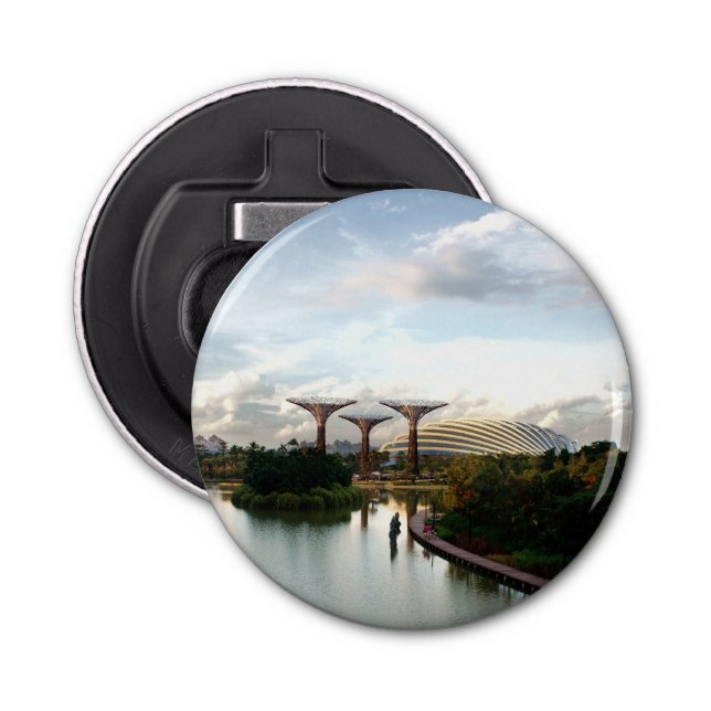 Décapsuleur Jardins de la baie - Singapour (Devant)