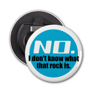 Décapsuleur Je ne sais pas ce qu'est ce rocher (bleu)