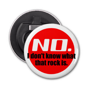 Décapsuleur Je ne sais pas ce qu'est cette roche (rouge)